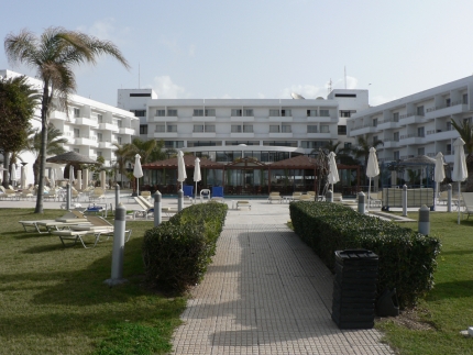 Отель Louis Ledra Beach.Вид со стороны моря
